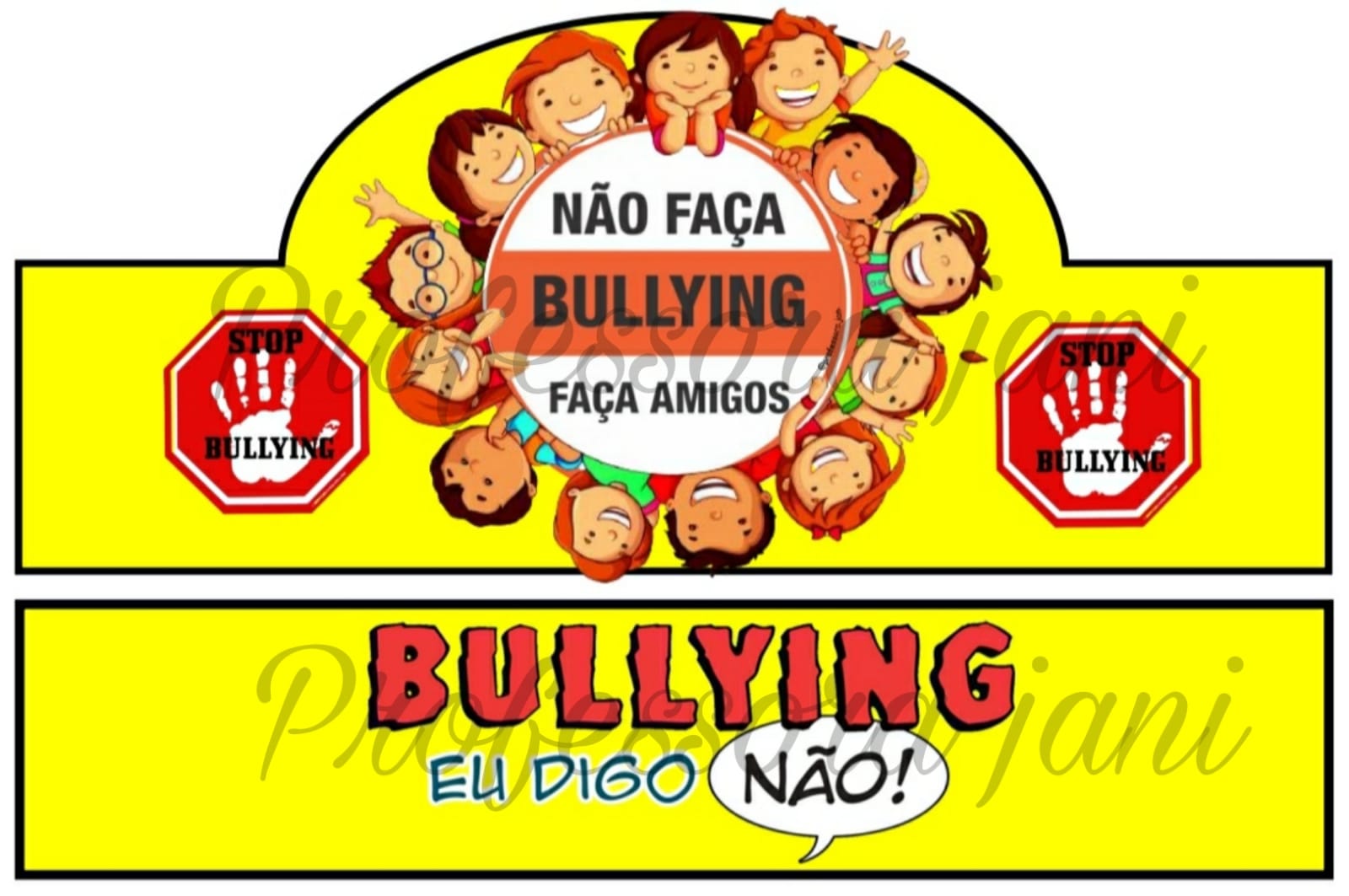 Não faça bullying, faça amigos!