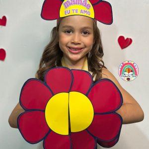 KIT APRESENTAÇÃO DIA DAS MÃES FLOR DO MEU JARDIM