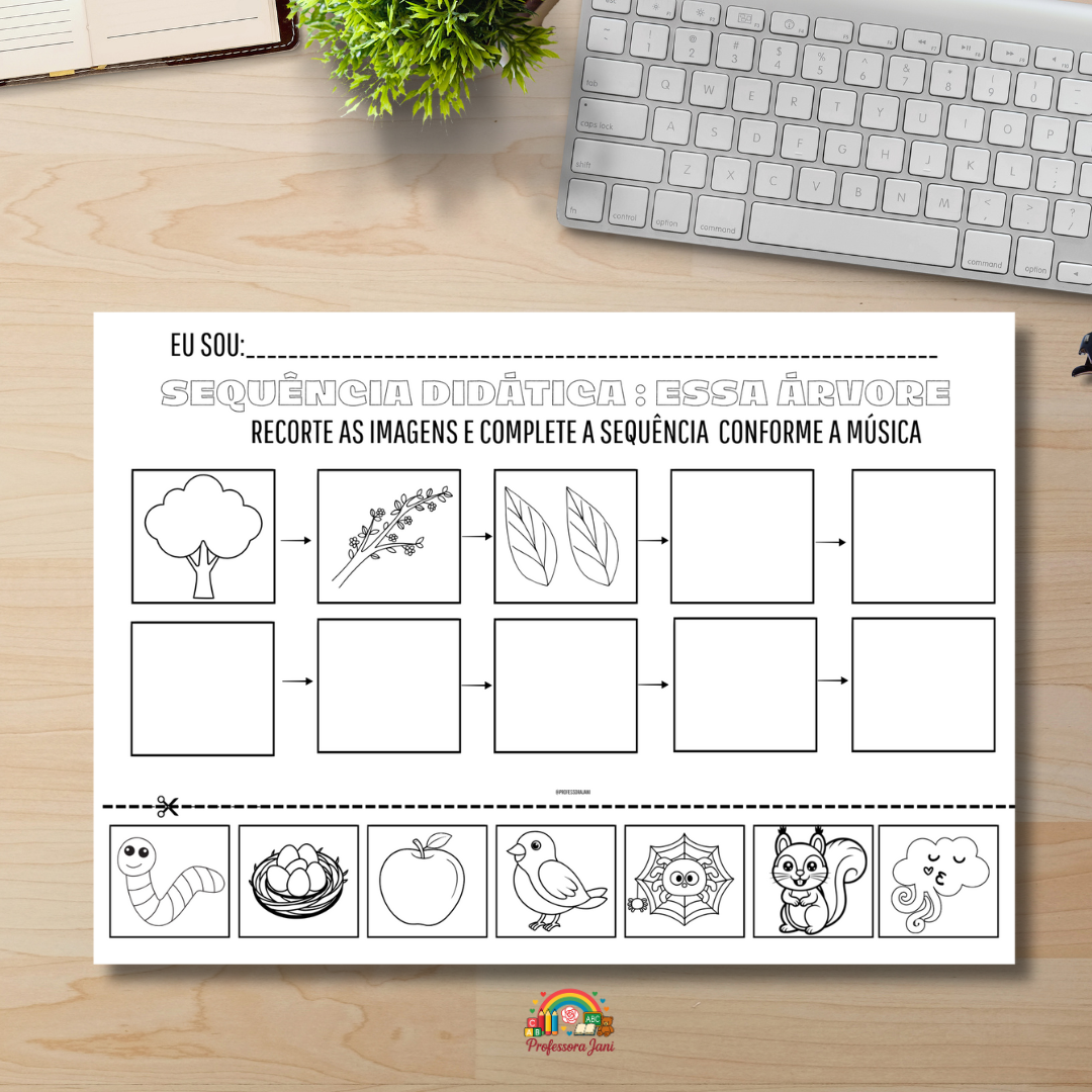 ÁRVORE TÃO BONITA - KIT DIA DA ÁRVORE - Imagem 5