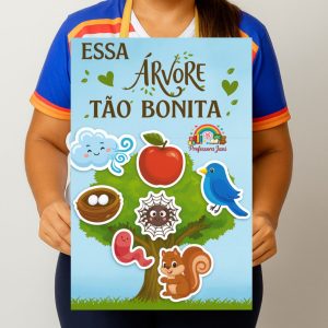 ÁRVORE TÃO BONITA - KIT DIA DA ÁRVORE