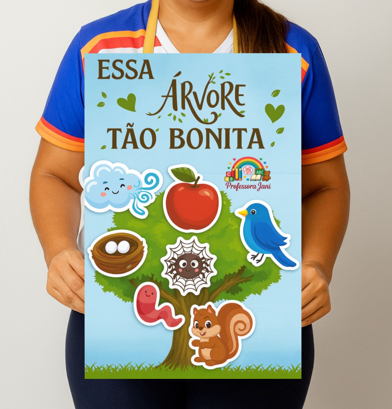 ÁRVORE TÃO BONITA - KIT DIA DA ÁRVORE